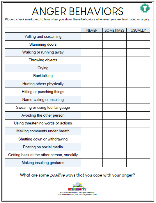 31 Anger Worksheet For Youth Worksheet Resource Plans
