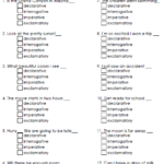 4th Grade Declarative Interrogative Imperative Or Exclamatory Worksheet
