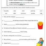 Adverb Worksheets Adverbs Worksheet Adverbs Grammar Worksheets