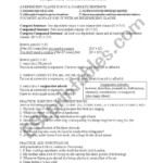 Clauses And Complex Compound Sentences Practice ESL Worksheet By