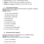 Combining Sentences And Varying Sentences Worksheet