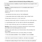 Complex Sentences Worksheet With Answer Key Kidsworksheetfun