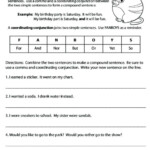 Compound Sentence Creations Lesson Plan Education Compound