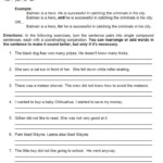 Compound Sentences Combining Sentences Types Of Sentences Worksheet