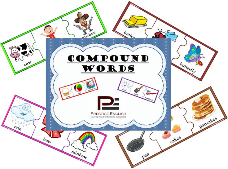 Compound Word Game Puzzle Word Games English Games For Kids 
