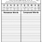 Compound Words Worksheet Superstar Worksheets