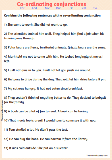 Coordinating Conjunctions Made Simple With FANBOYS 