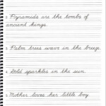 Cursive Writing Worksheets Pdf Grade 3 Kidsworksheetfun