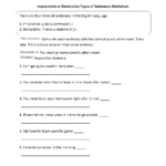 Declarative Sentence Worksheet Grade 2 Advance Worksheet