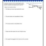 Diagramming Sentences Worksheets Conjunctions