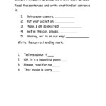 Exclamatory And Imperative Sentences Worksheet