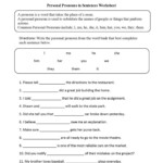 Exercise Worksheet On Pronouns For Grade 2 Google Search Pronoun