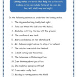 Grade 3 Grammar Topic 14 Helping Verbs Worksheets Lets Share Knowledge
