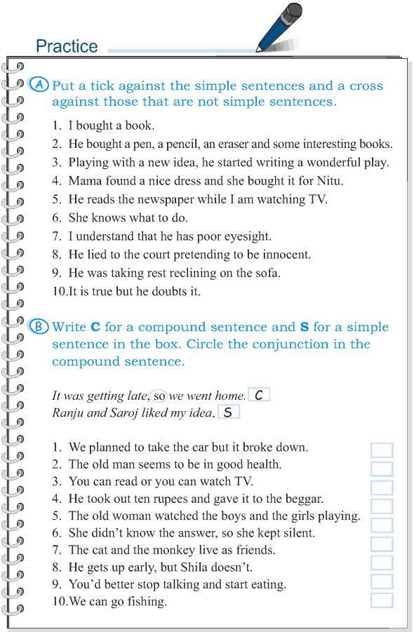 Grade 5 Grammar Lesson 6 Sentences Simple Compound And Complex