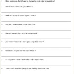 Jumbled Sentences Worksheet For Class 3 Awesome Worksheet