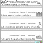 Mastering Grammar And Language Arts 2nd Grade Writing 2nd Grade