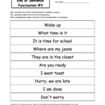 NEW 662 FIRST GRADE WORKSHEETS PARTS OF SPEECH Firstgrade Worksheet