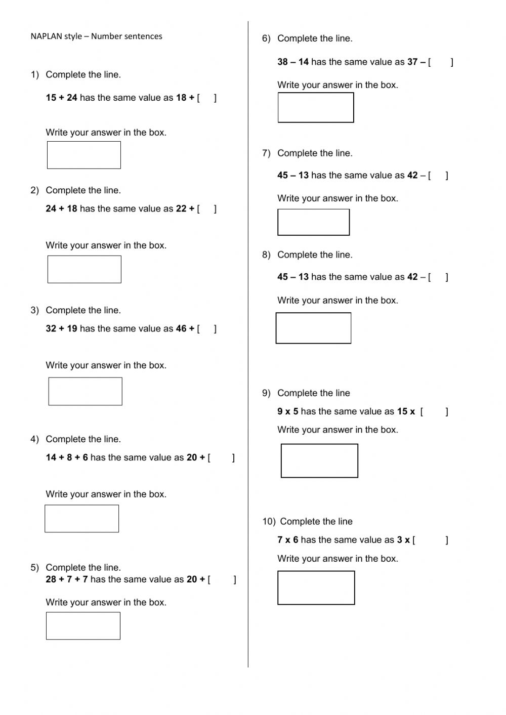 number-sentences-grade-1-worksheets-sentenceworksheets
