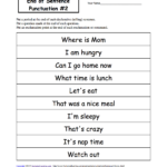 Punctuation Marks EnchantedLearning