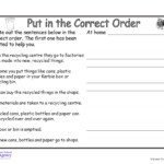 Put The Sentences In Order LELA