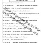 Second Grade Prefixes Worksheets