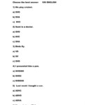 Sentence Patterns Worksheet