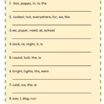Sentence Structure Interactive Exercise