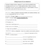 Sentence Structure Worksheets Types Of Sentences Worksheets