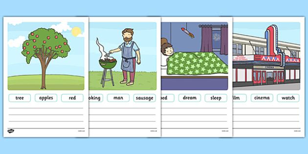 Simple Sentence Worksheets