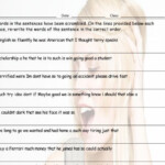 So Versus Such Scrambled Sentences Worksheet Teaching Resources