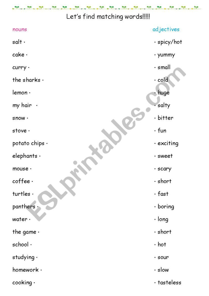 SVO ESL Worksheet By Lilylilylily
