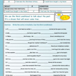 Third Conditional Exercises With Answers Pdf Worksheetpedia