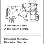 Unscramble Sentences Worksheets 1st Grade Free Sentence Writing Copy
