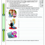 Writing Clinic Simple Compound Sentences Worksheet Free ESL