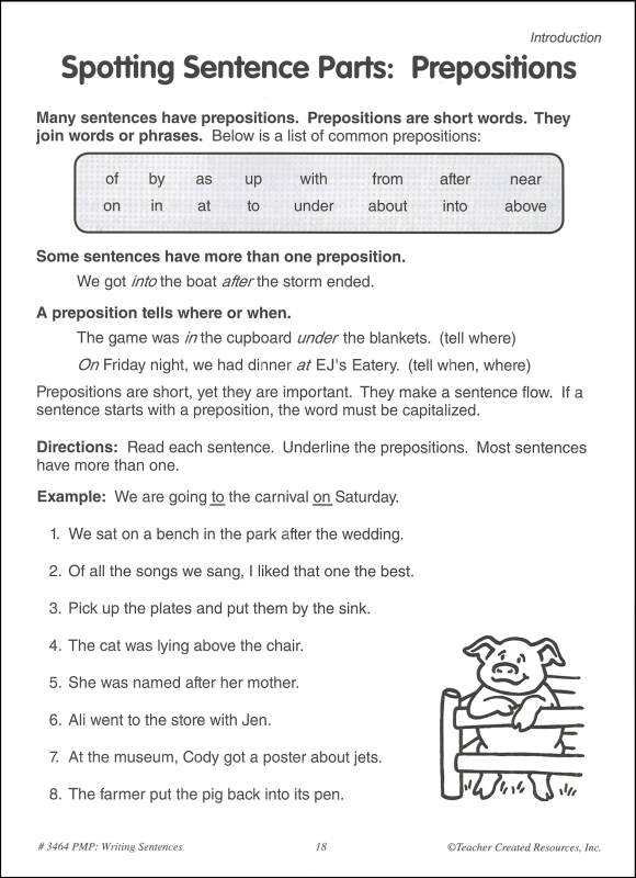 Writing Sentences Grade 2 Practice Makes Perfect Teacher Created