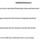 11 Plus Jumbled Sentences 3x Worksheets Teaching Resources