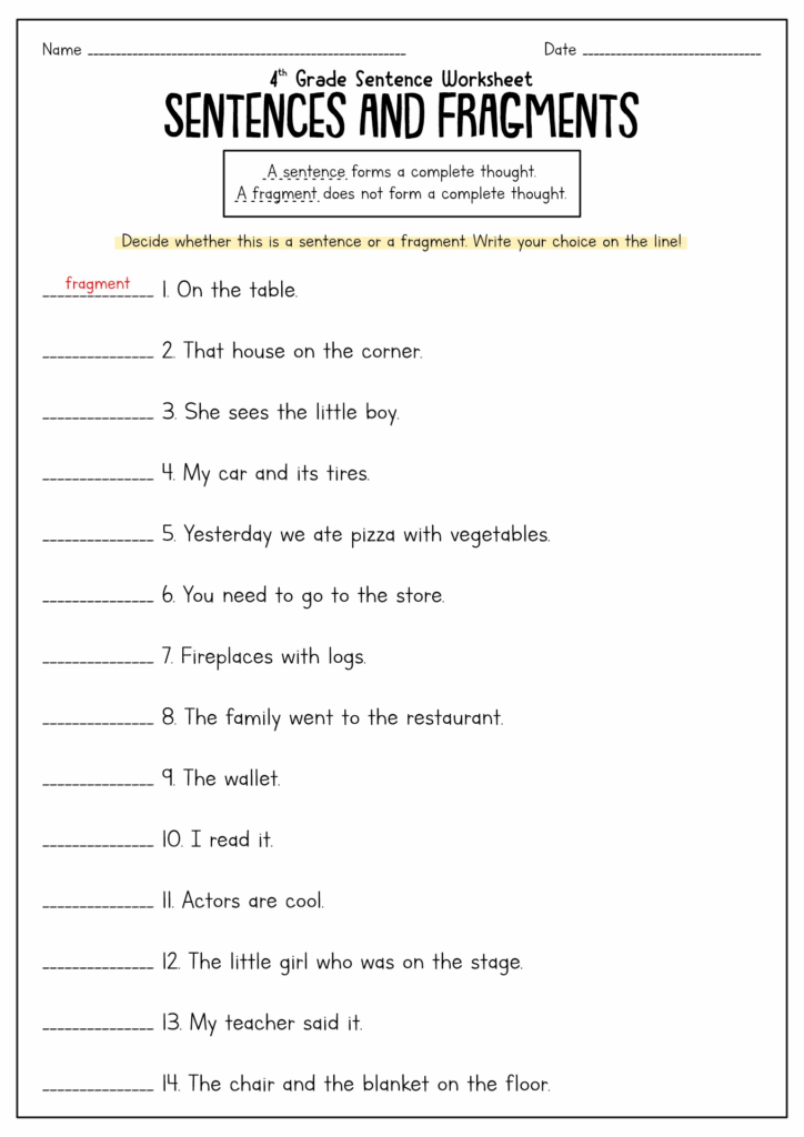 15 Complex Sentence Worksheets 7th Grade Worksheeto