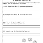 20 Combining Sentences Worksheet 3rd Grade Desalas Template