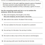 Compound Sentences Worksheet With Answers Word Worksheet