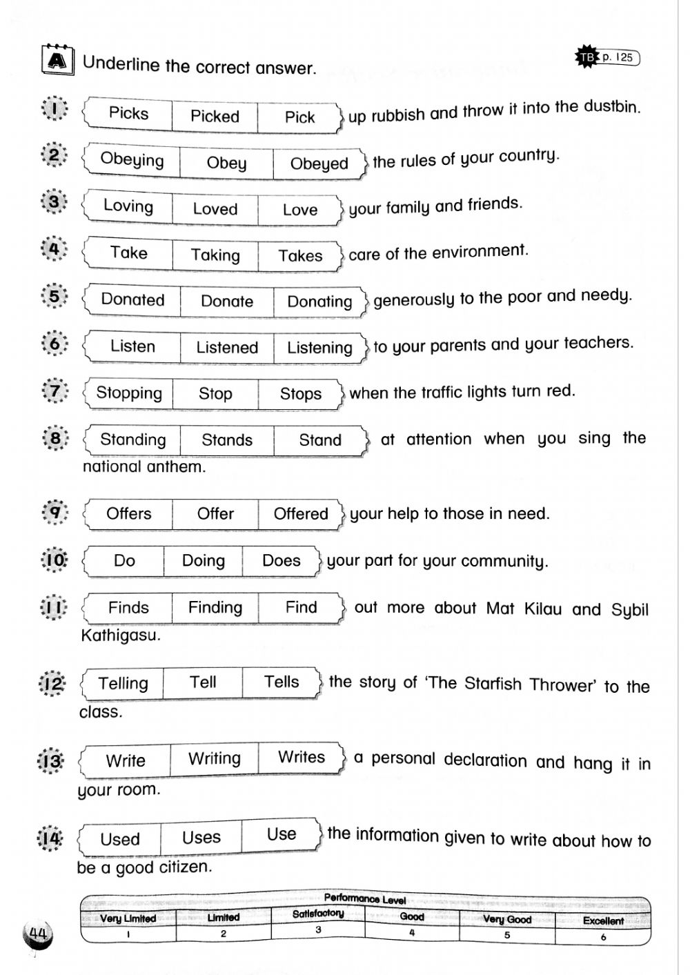Ejercicio De Year 5 Grammar Imperative Sentences