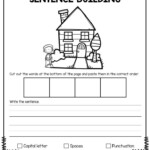 Free Sentence Building Kindergarten Writing Sentence Building