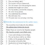 Grade 5 Grammar Lesson 12 Voice Active And Passive Grammar Lessons