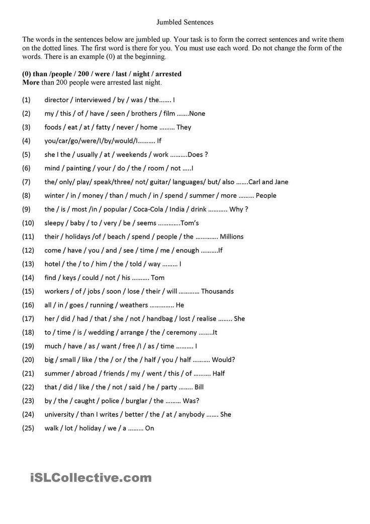 Image Result For Some Jumbled Sentences Of French For Class 6 Jumbled