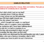 Jumbled Sentences Worksheet For 1st 2nd Grade Lesson Class 2nd