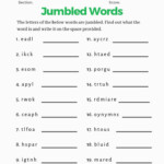 Jumbled Sentences Worksheets Pdf Free Download Gmbar co
