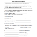 Sentence Structure Worksheets Pdf Db excel