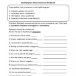 Sentence Worksheet For Class 4 Grade 4 Math Worksheet Prefixword