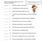 Simple Or Compound Sentence Interactive Worksheet