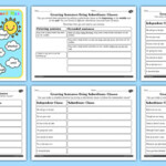 Subordinate Clause KS2 Resource Pack teacher Made