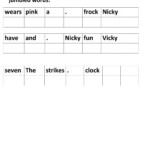 Unjumble Words To Make Sentence Worksheet